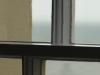 Brighton sea through a sash window